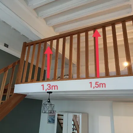 Coeur De Ville, Moderne Avec Mezzanine